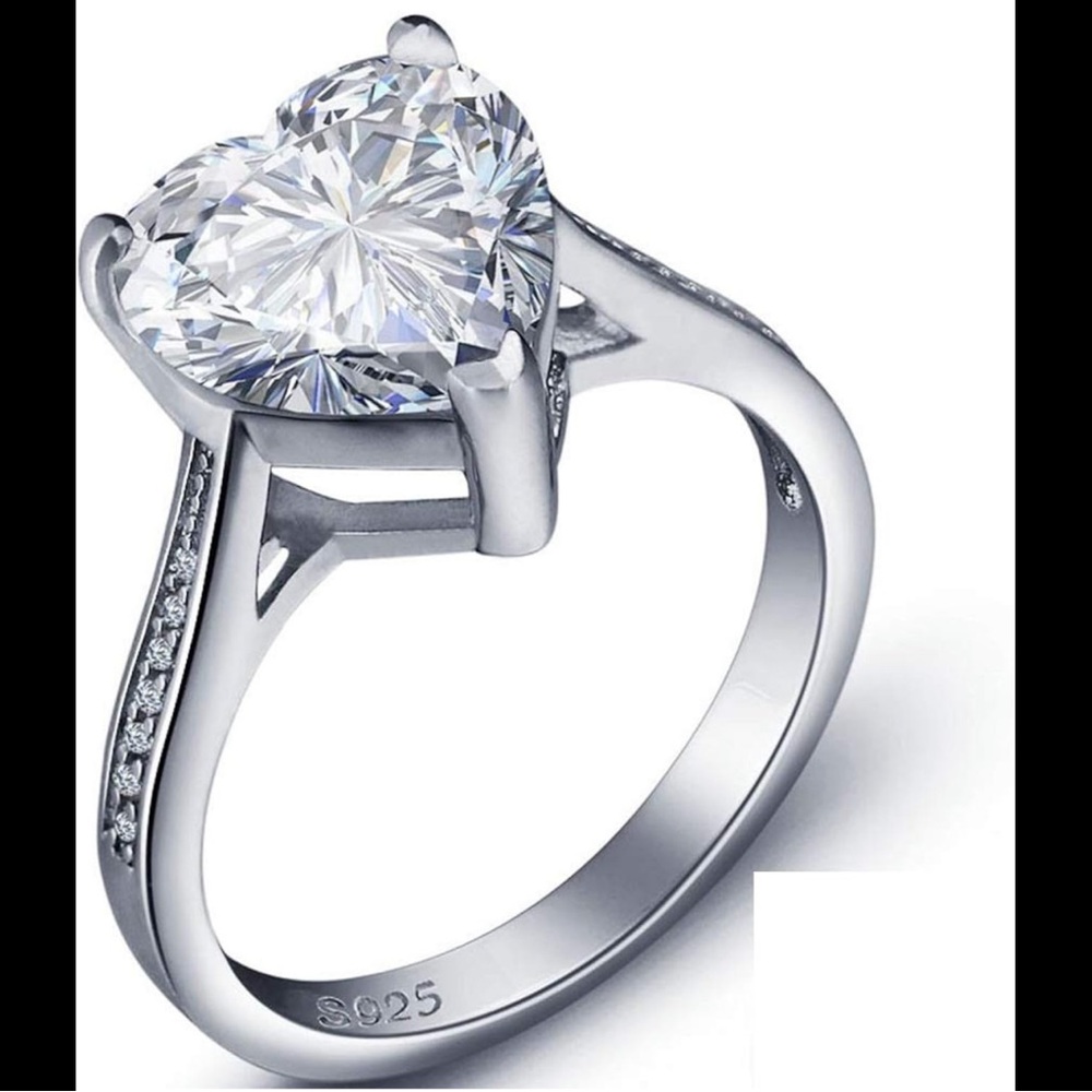 Heart ring.